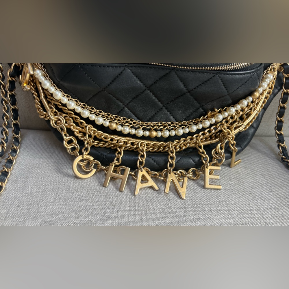 Authentic CHANEL fanny pack bum bag belt bag waist bag
